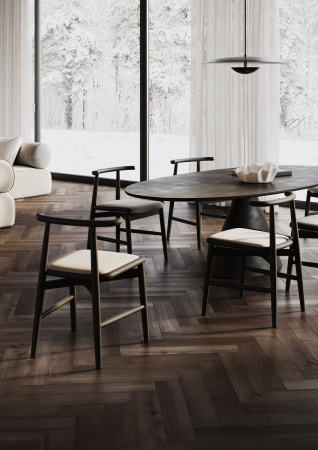 Кварцевый ламинат Fargo Бевел Английская ёлка Дуб Стамбул 33-653-19